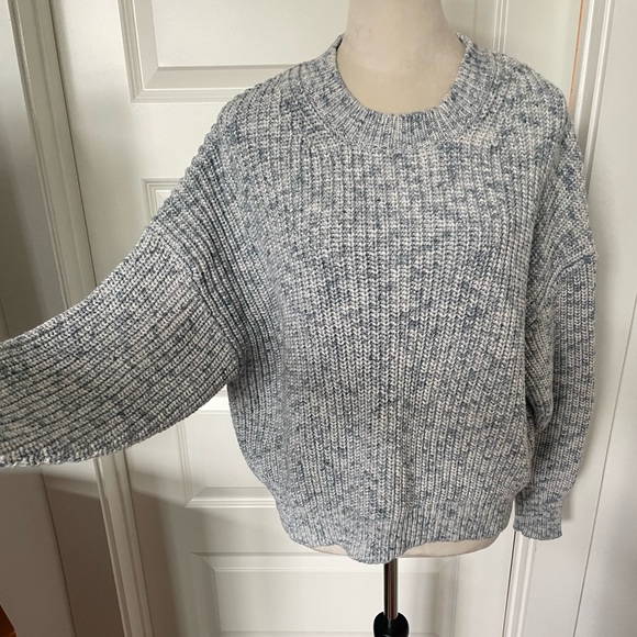 J. Crew cotton blend sweater Blue-Grey / L - Picture 4 of 8